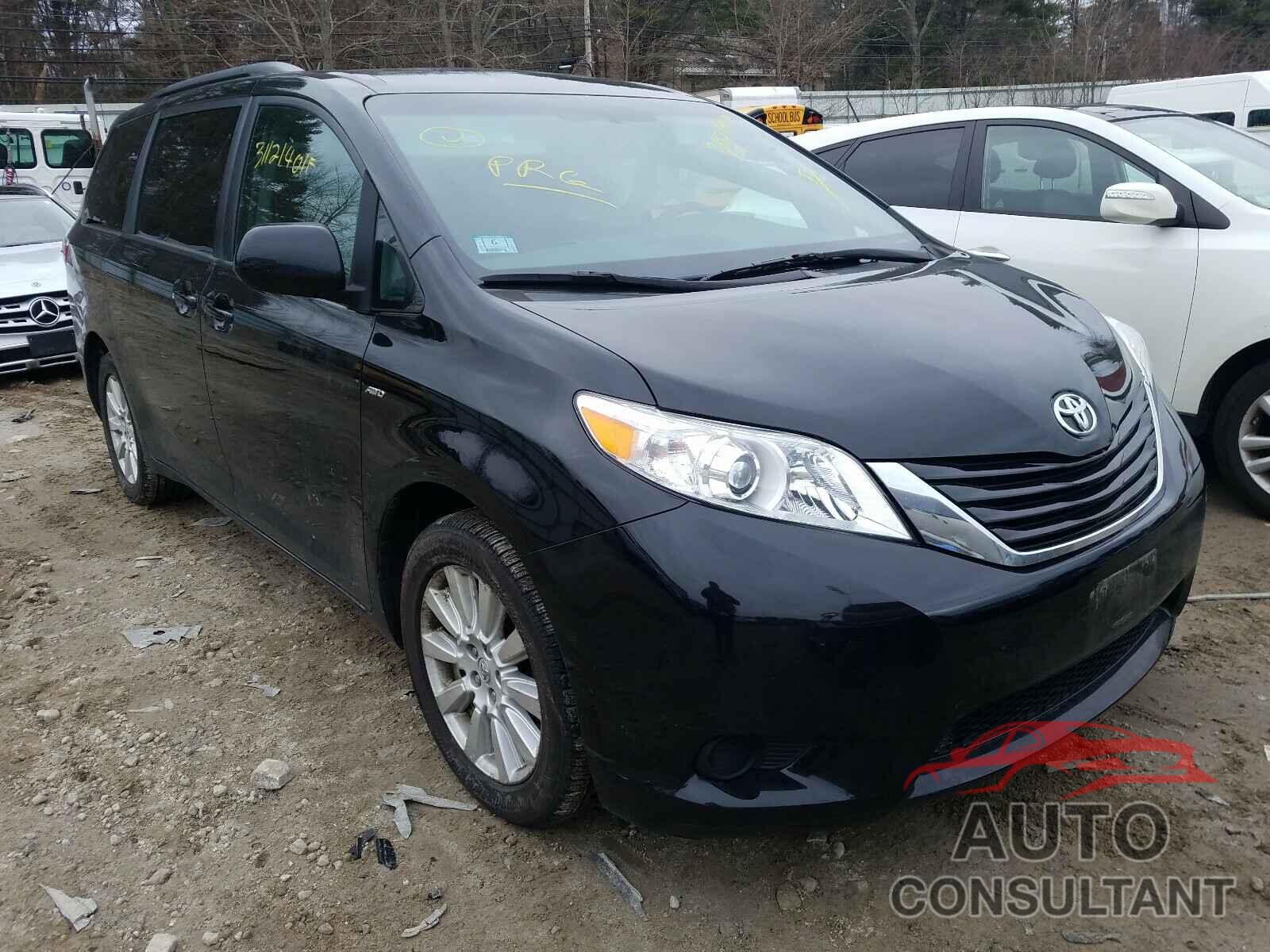 TOYOTA SIENNA 2017 - 5TDJZ3DC7HS167108