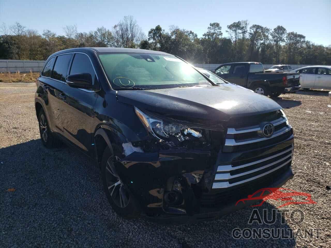 TOYOTA HIGHLANDER 2017 - 5TDZZRFH5HS212724