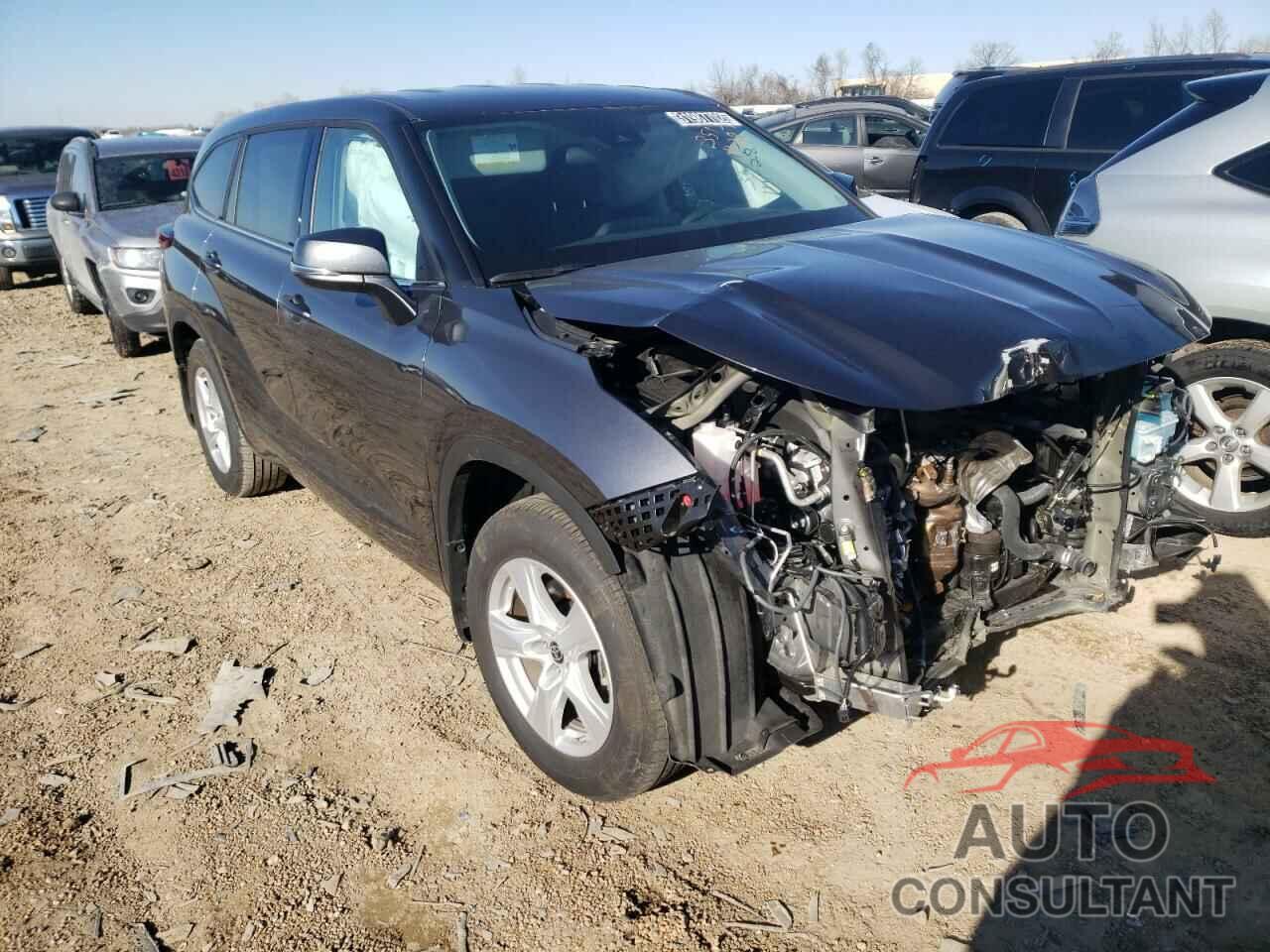 TOYOTA HIGHLANDER 2021 - 5TDBZRBH4MS543604