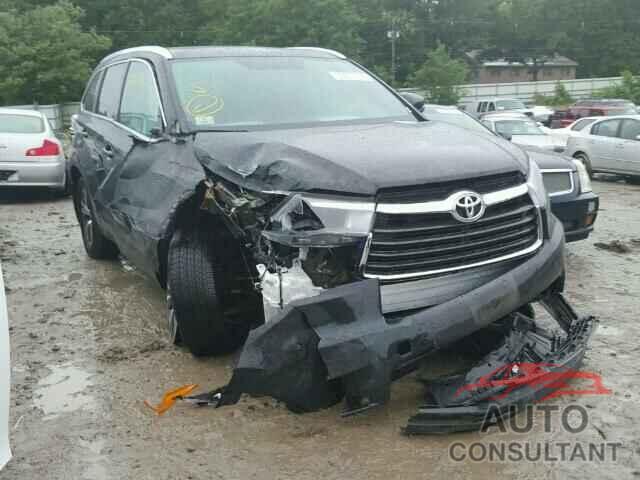TOYOTA HIGHLANDER 2016 - 5TDJKRFH4GS286703