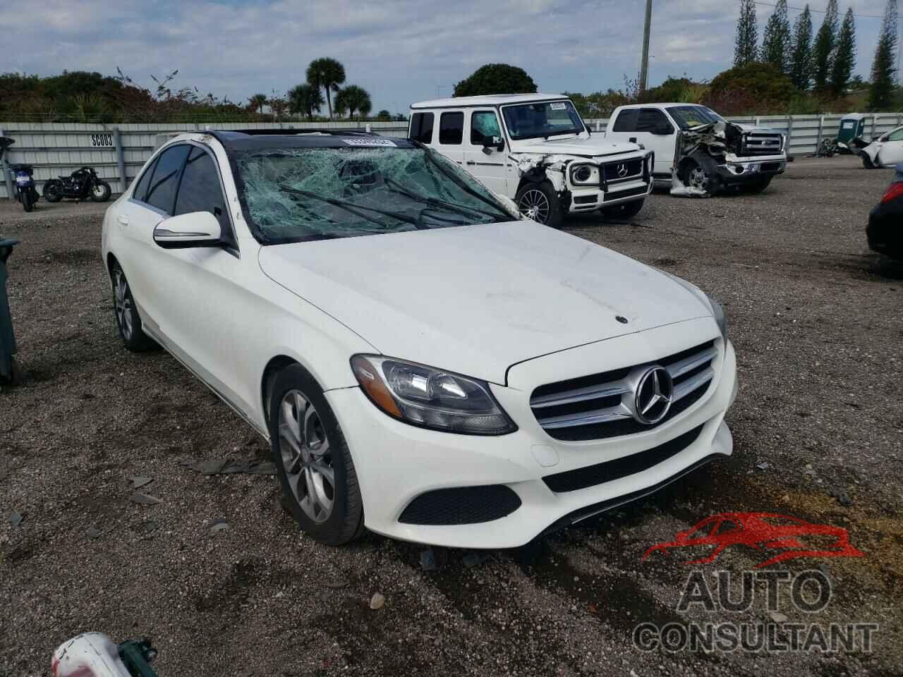 MERCEDES-BENZ C-CLASS 2017 - 55SWF4JB6HU199826