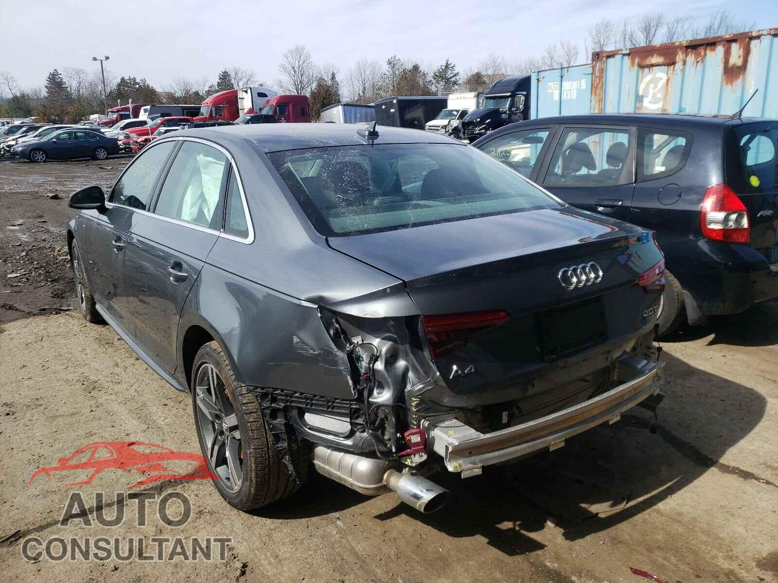 AUDI A4 2017 - WAUENAF40HN038024