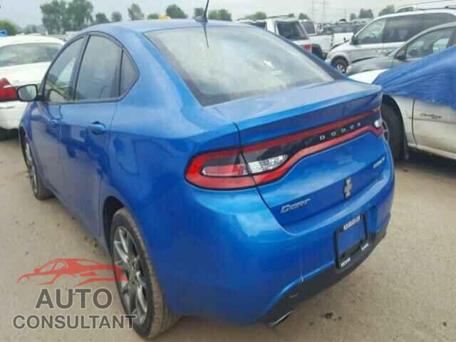 DODGE DART 2015 - 1C3CDFBB9FD243234
