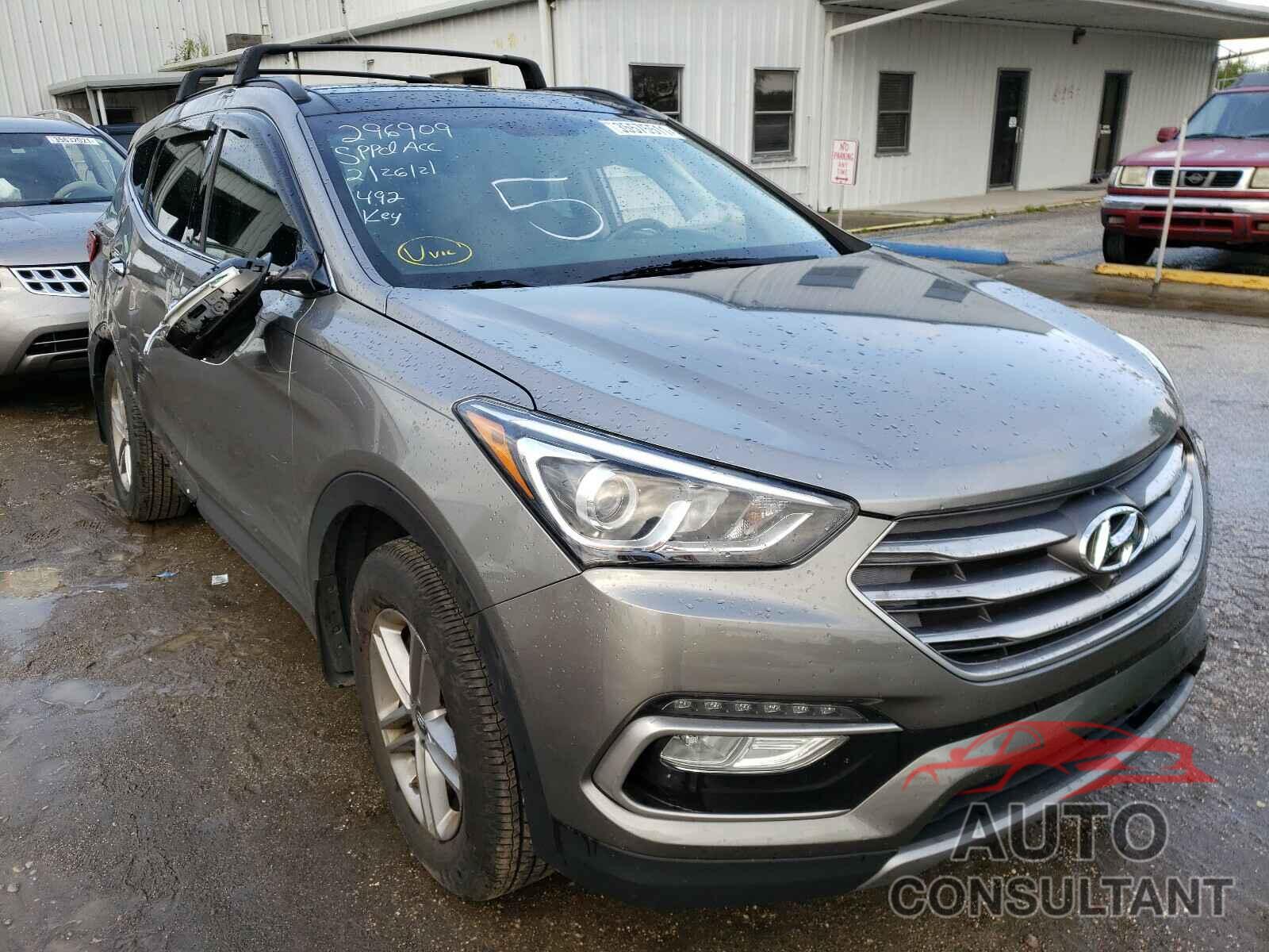 HYUNDAI SANTA FE 2018 - 5XYZU3LB7JG511470