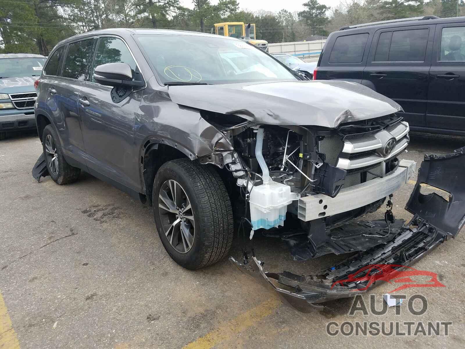 TOYOTA HIGHLANDER 2019 - 5TDZARFH7KS053221