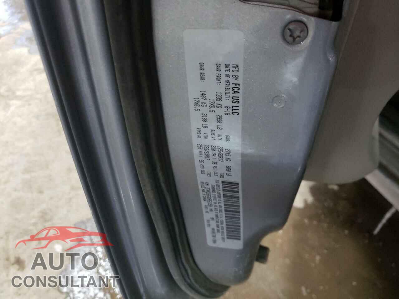 DODGE GRAND CARA 2019 - 2C4RDGBG3KR521950