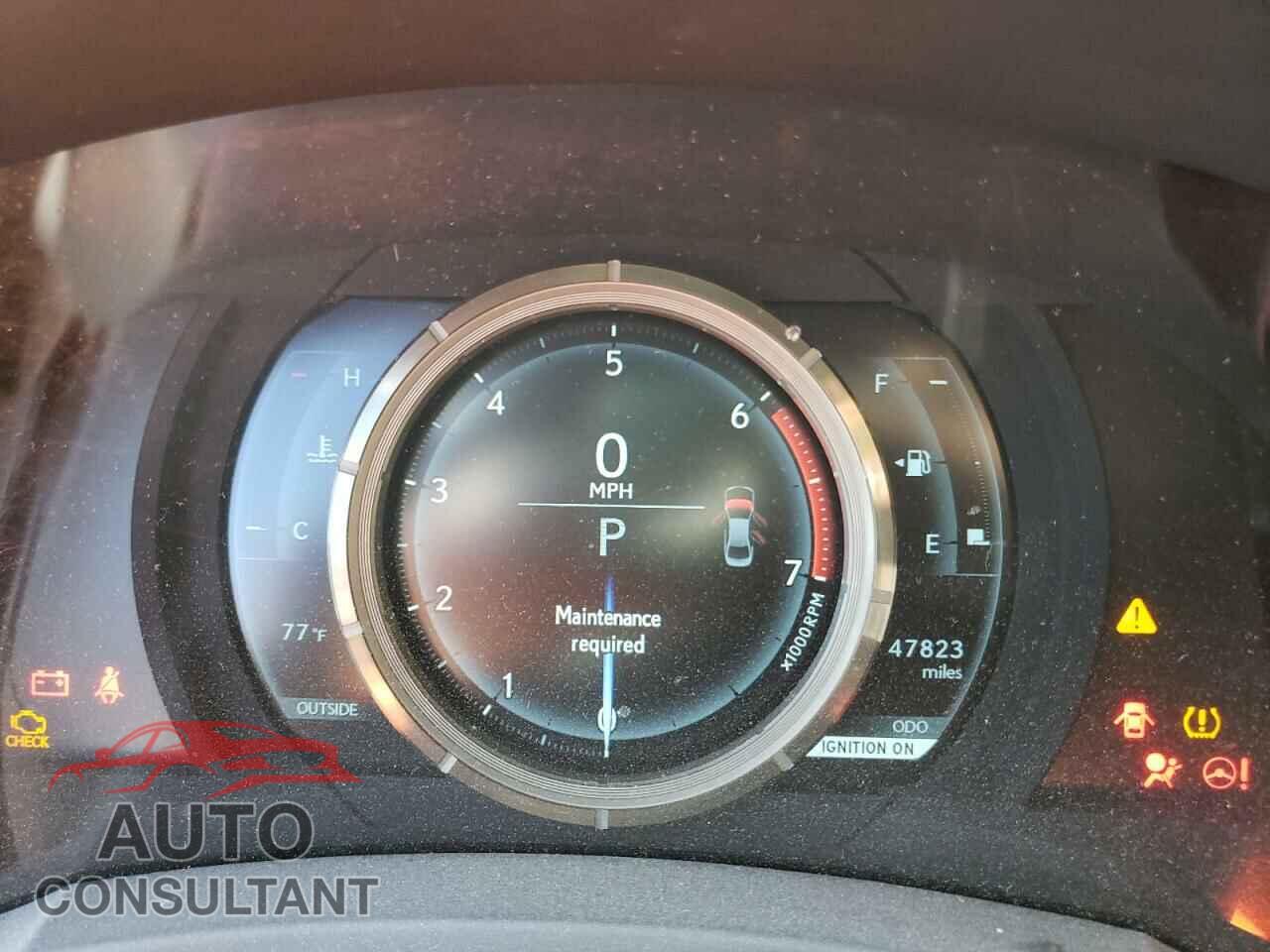 LEXUS IS 2016 - JTHBA1D26G5032356
