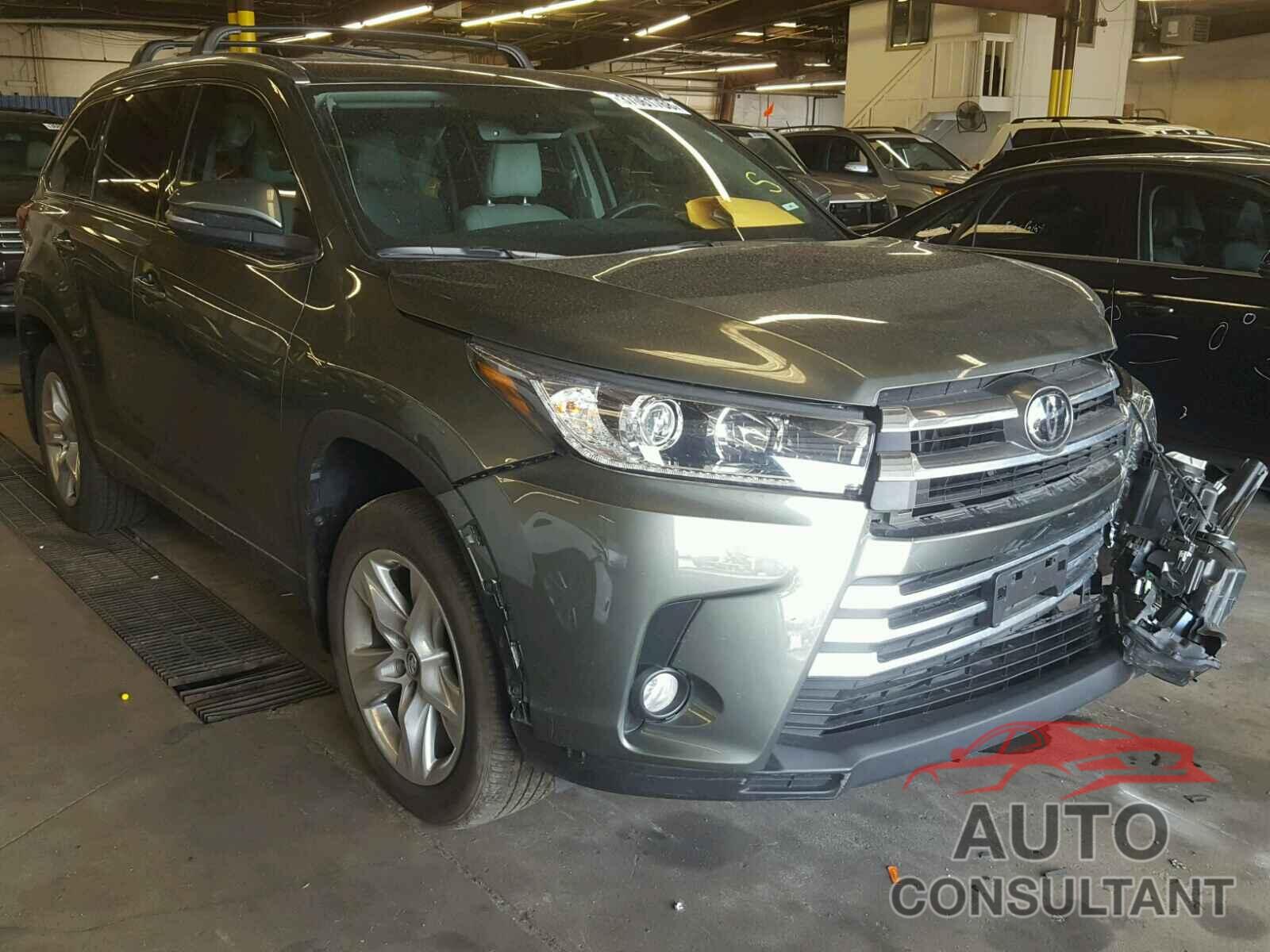 TOYOTA HIGHLANDER 2017 - 5TDDZRFH1HS358208