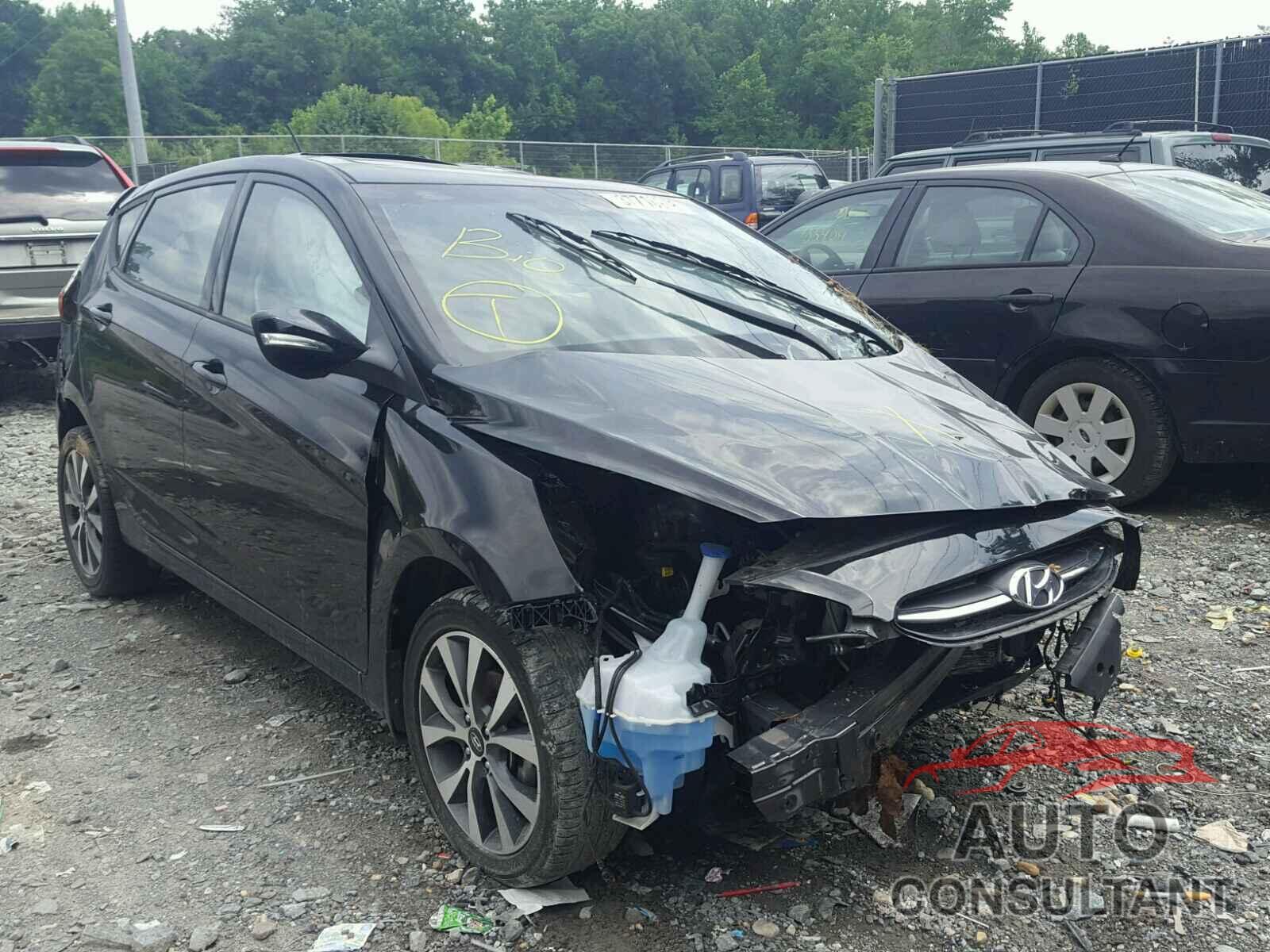 HYUNDAI ACCENT 2015 - KMHCU5AE0FU234094