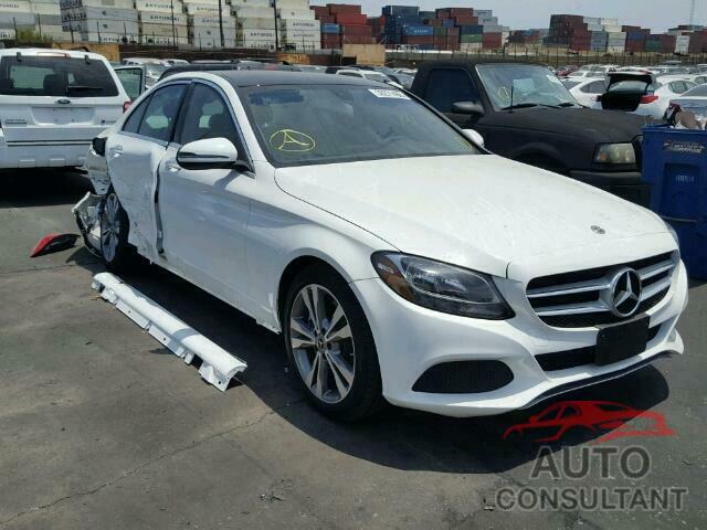 MERCEDES-BENZ C CLASS 2018 - WDDWF4JB8JR400195