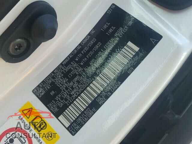 LEXUS RX 2017 - 2T2ZZMCA3HC050302