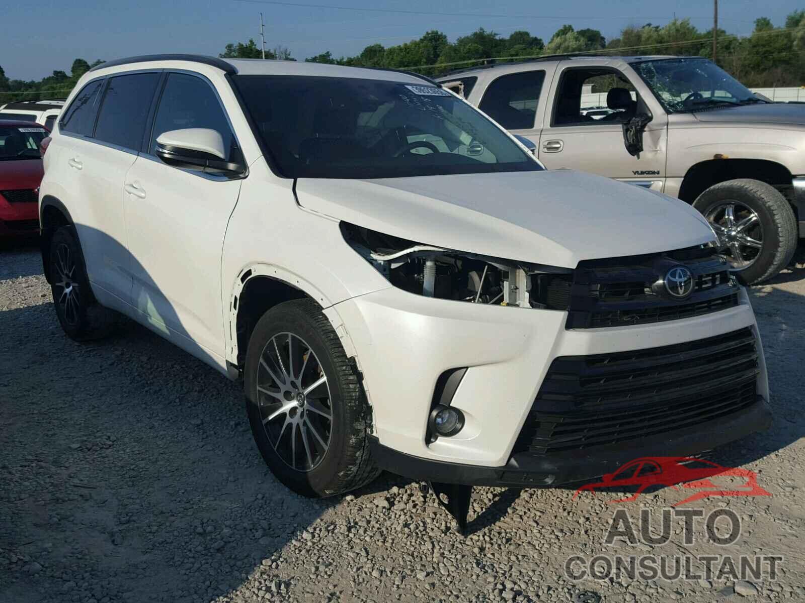 TOYOTA HIGHLANDER 2017 - 5TDJZRFH0HS405201