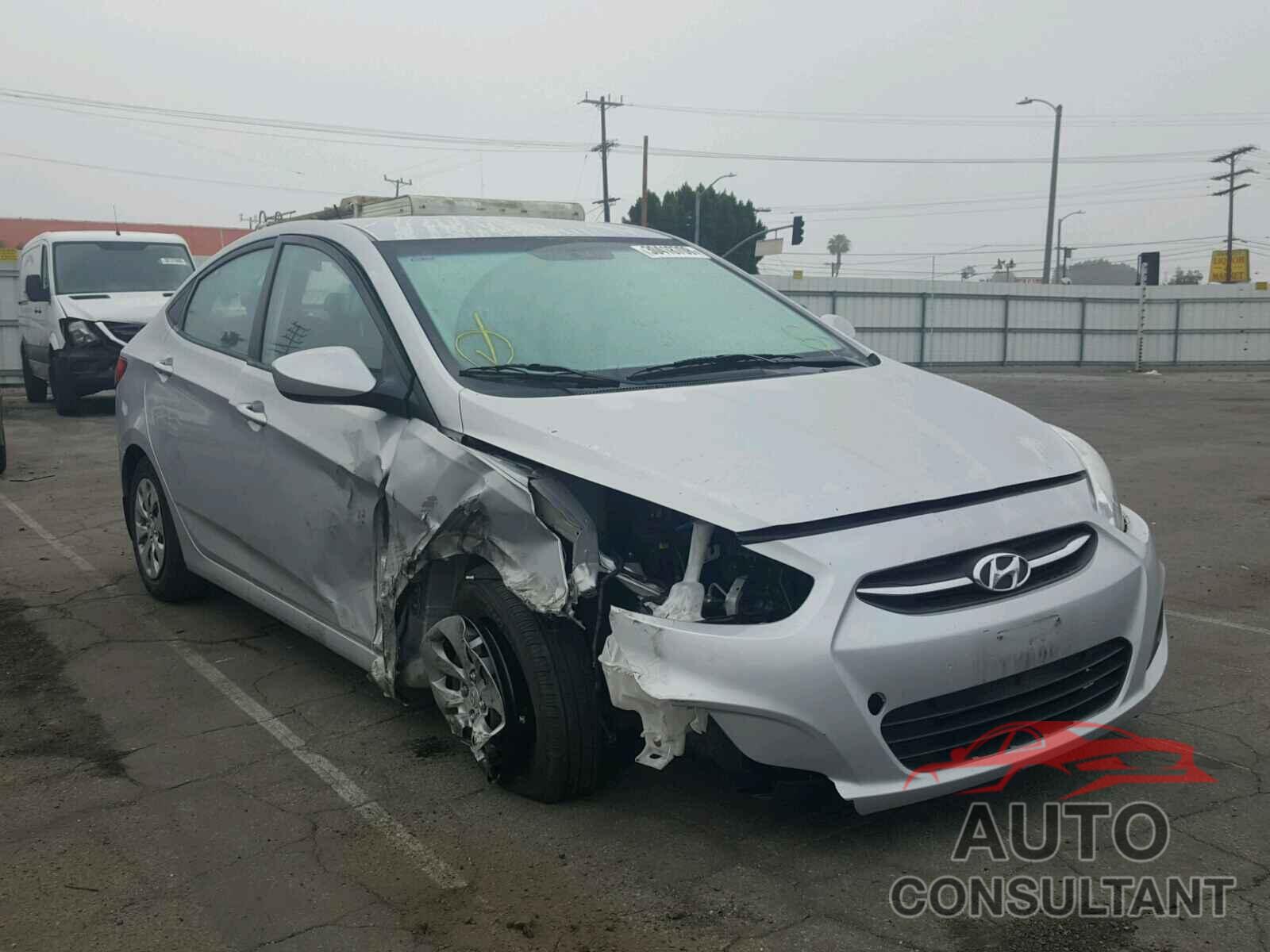 HYUNDAI ACCENT 2016 - KNAFX4A67G5614487
