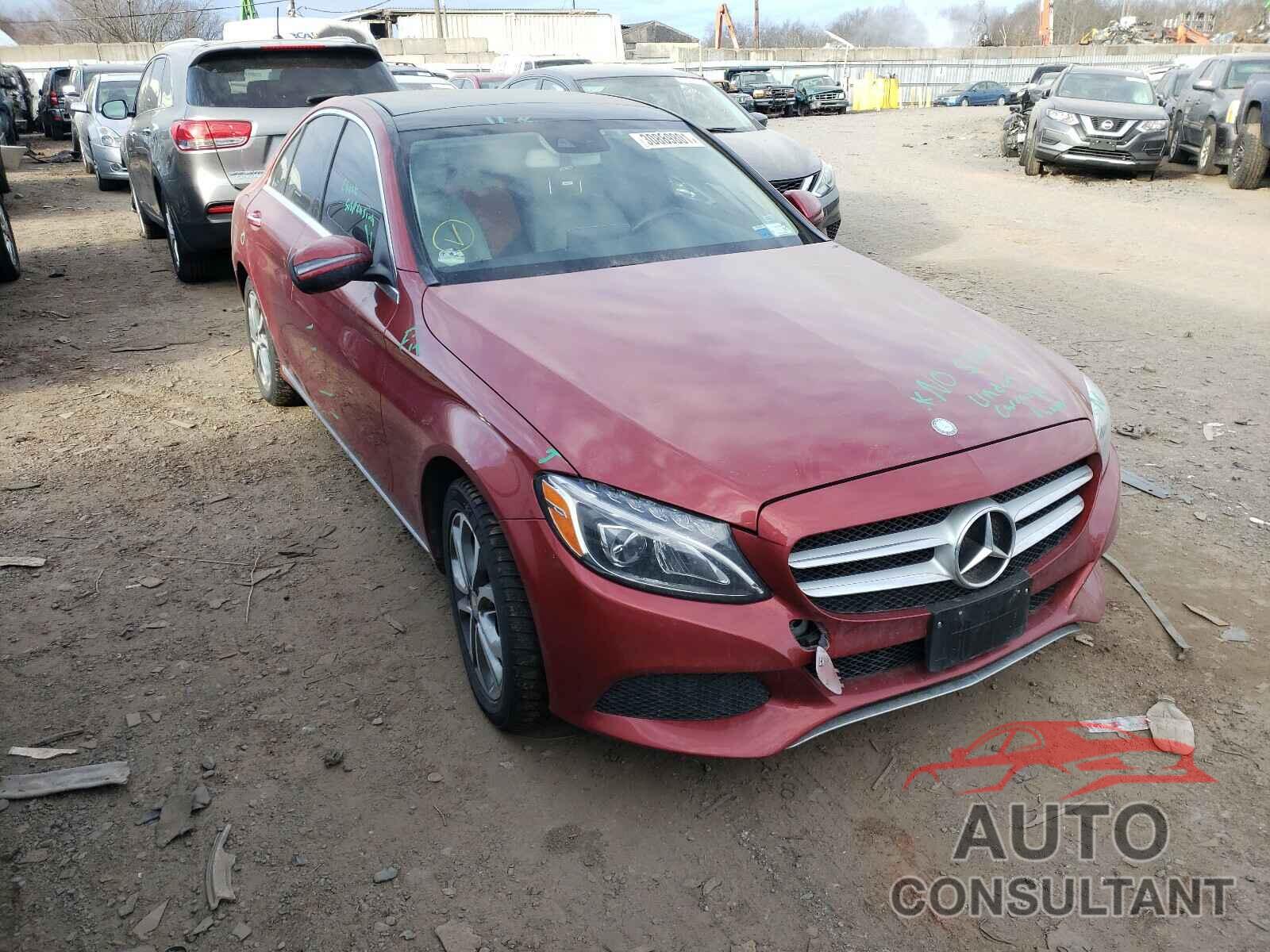 MERCEDES-BENZ C CLASS 2016 - WDDWF4KB0GR136073