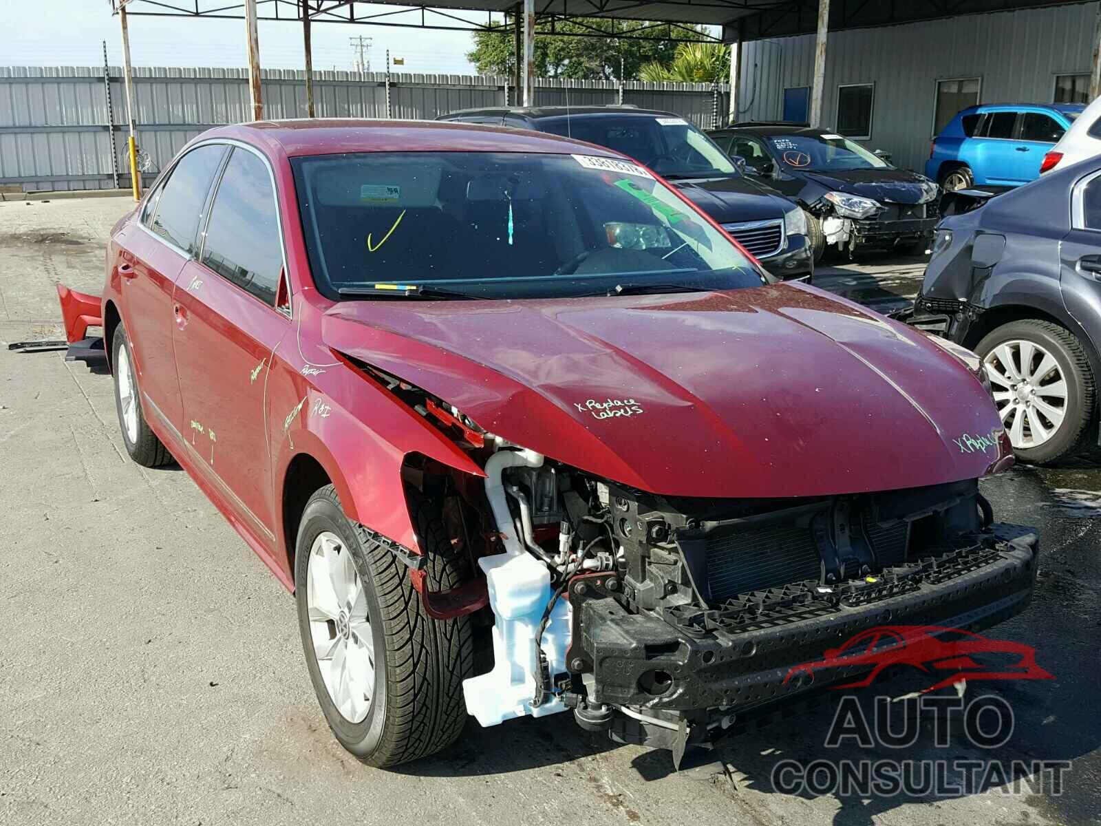 VOLKSWAGEN PASSAT 2016 - 1VWAT7A39GC056327