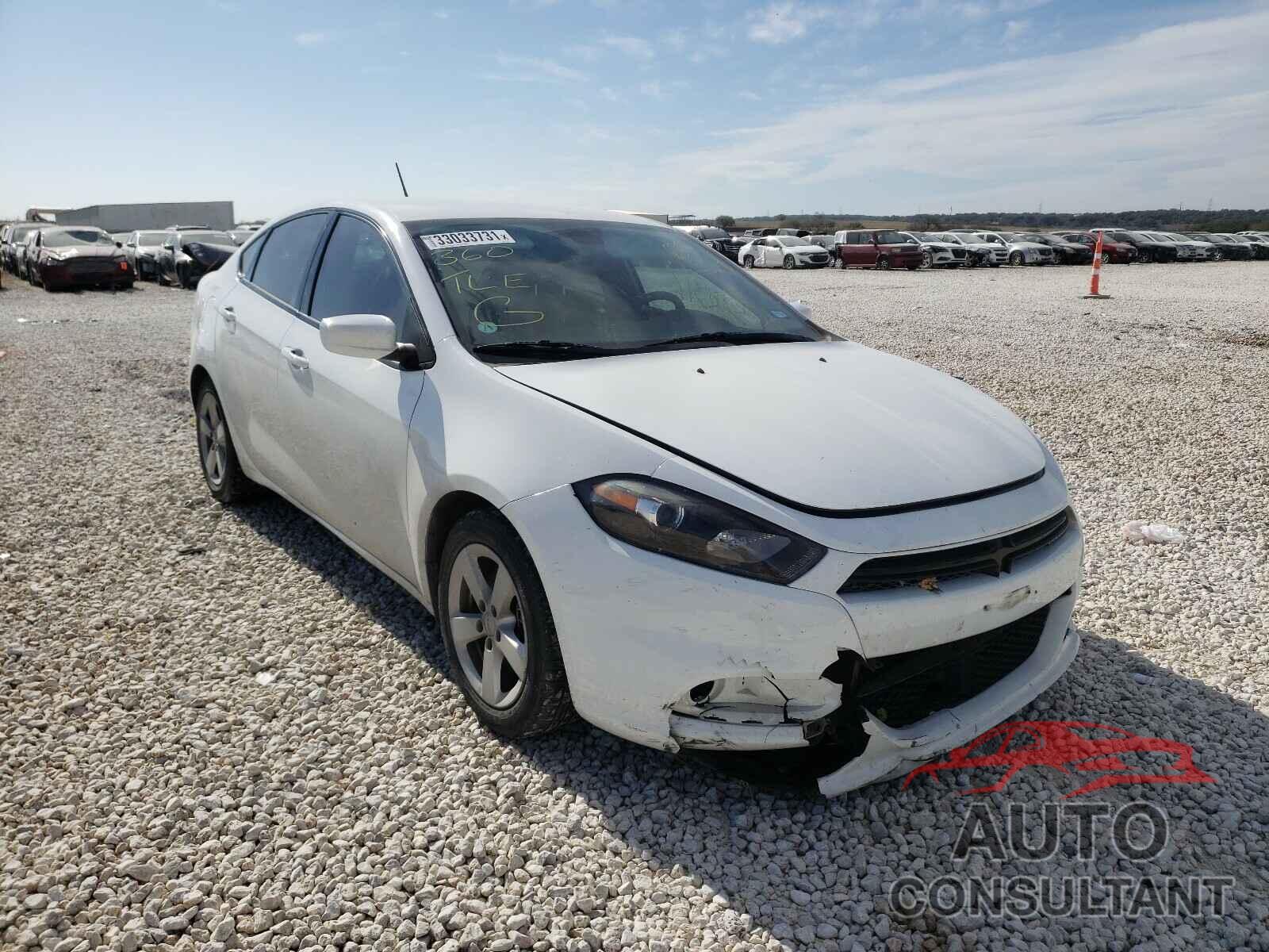 DODGE DART 2016 - ZACCJBAB4HPF94068