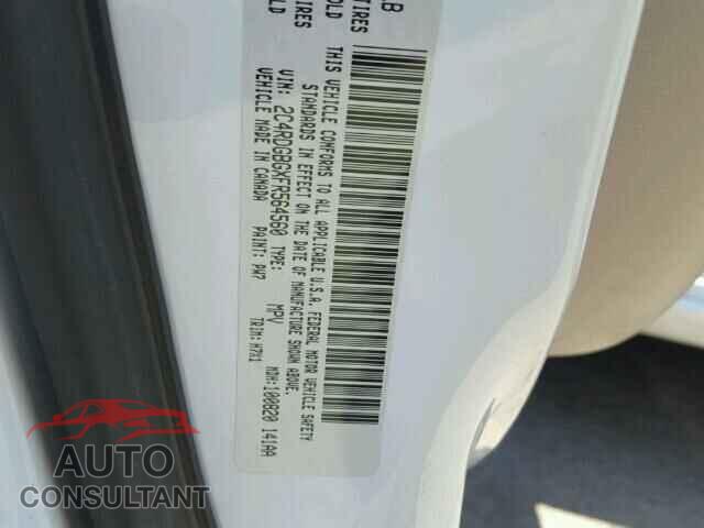 DODGE CARAVAN 2015 - 2C4RDGBGXFR564560