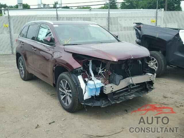 TOYOTA HIGHLANDER 2017 - 5TDJZRFH9HS394540