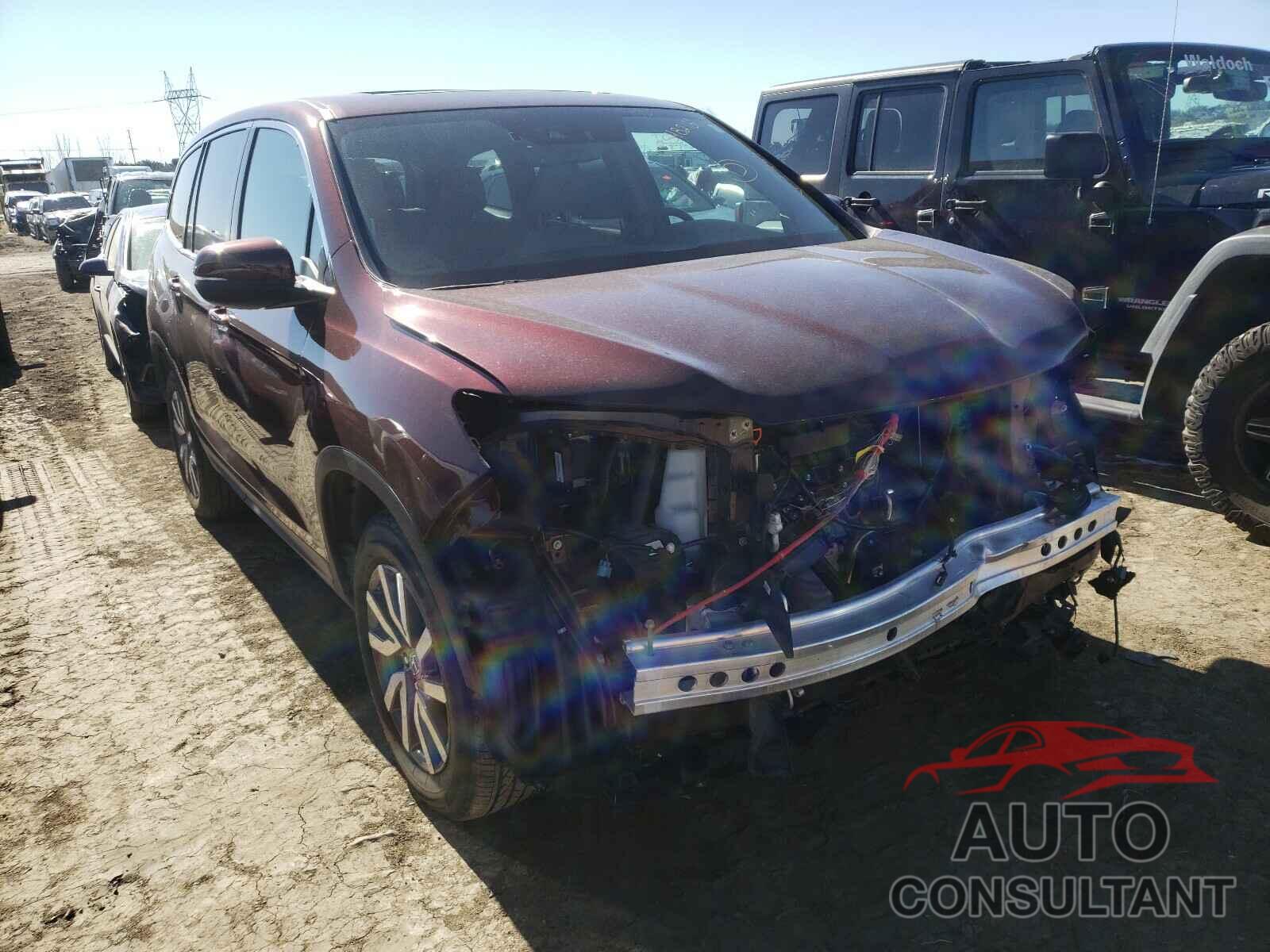 HONDA PILOT 2019 - 5FNYF6H40KB003836