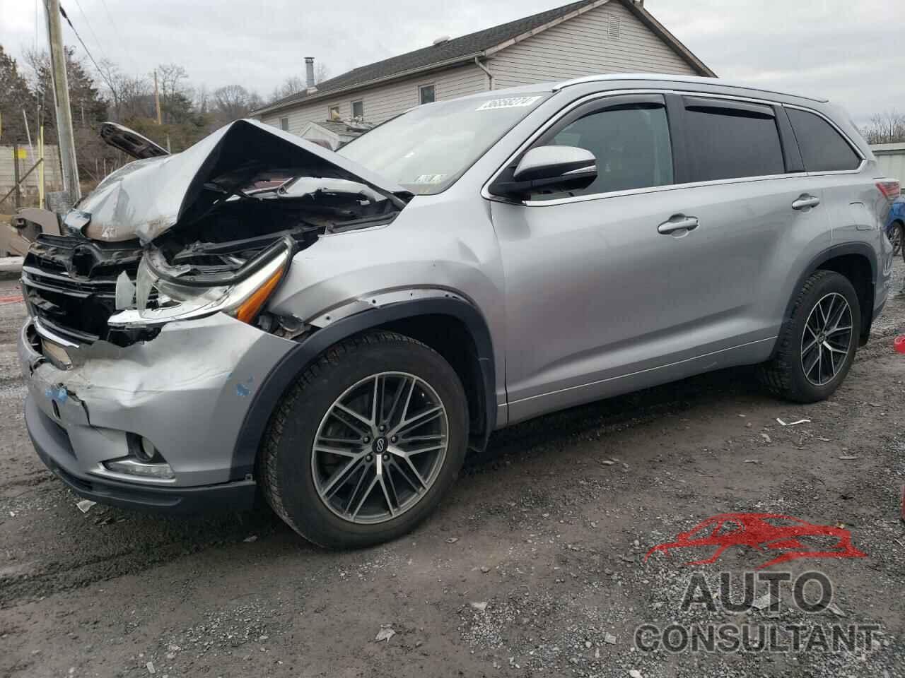 TOYOTA HIGHLANDER 2015 - 5TDDKRFH1FS162822
