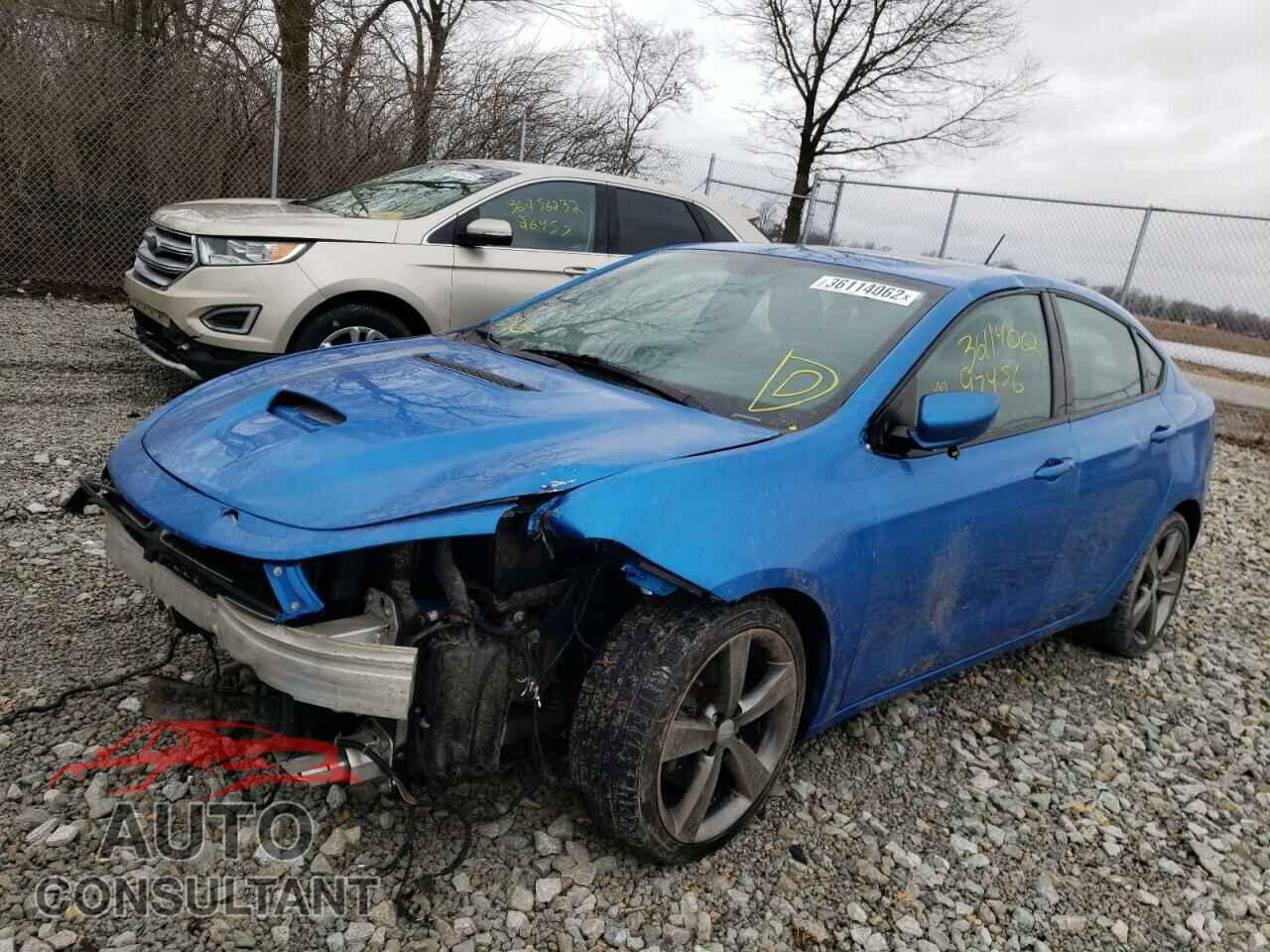 DODGE DART 2016 - 1C3CDFEB8GD592558