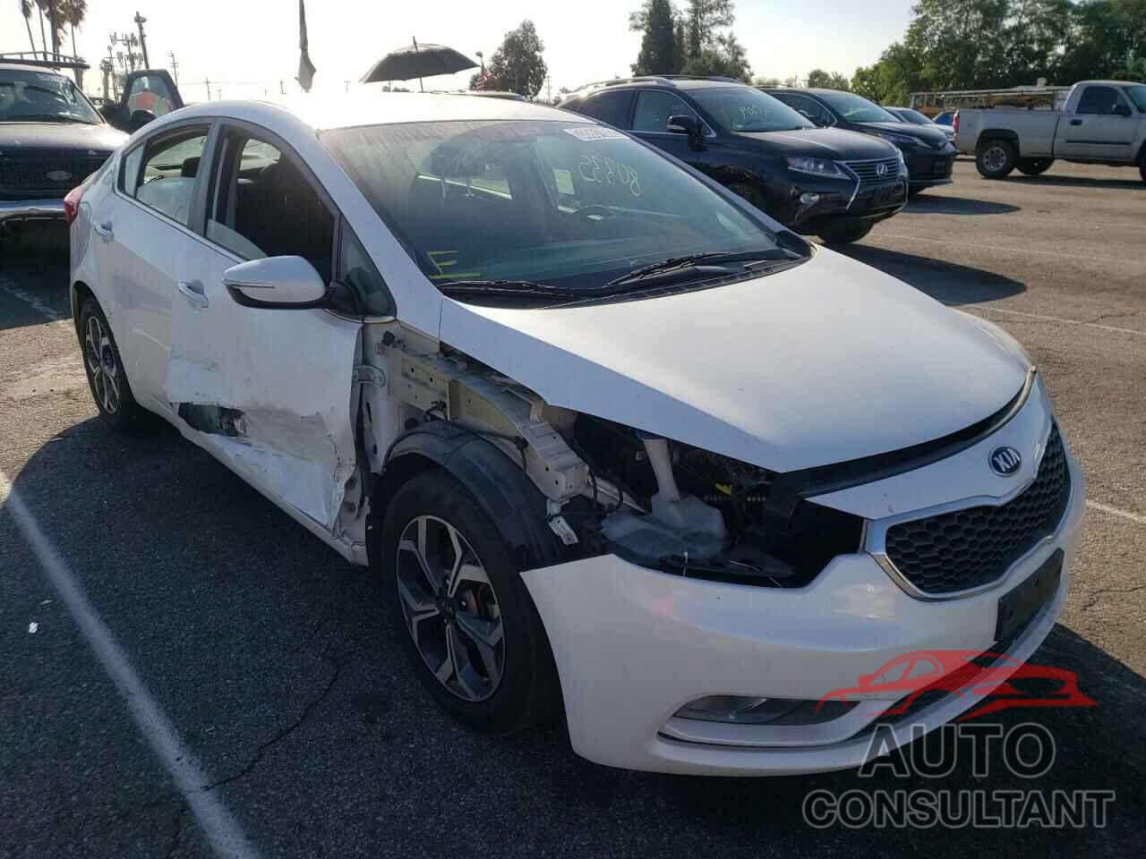 KIA FORTE 2016 - KNAFX4A80G5450727