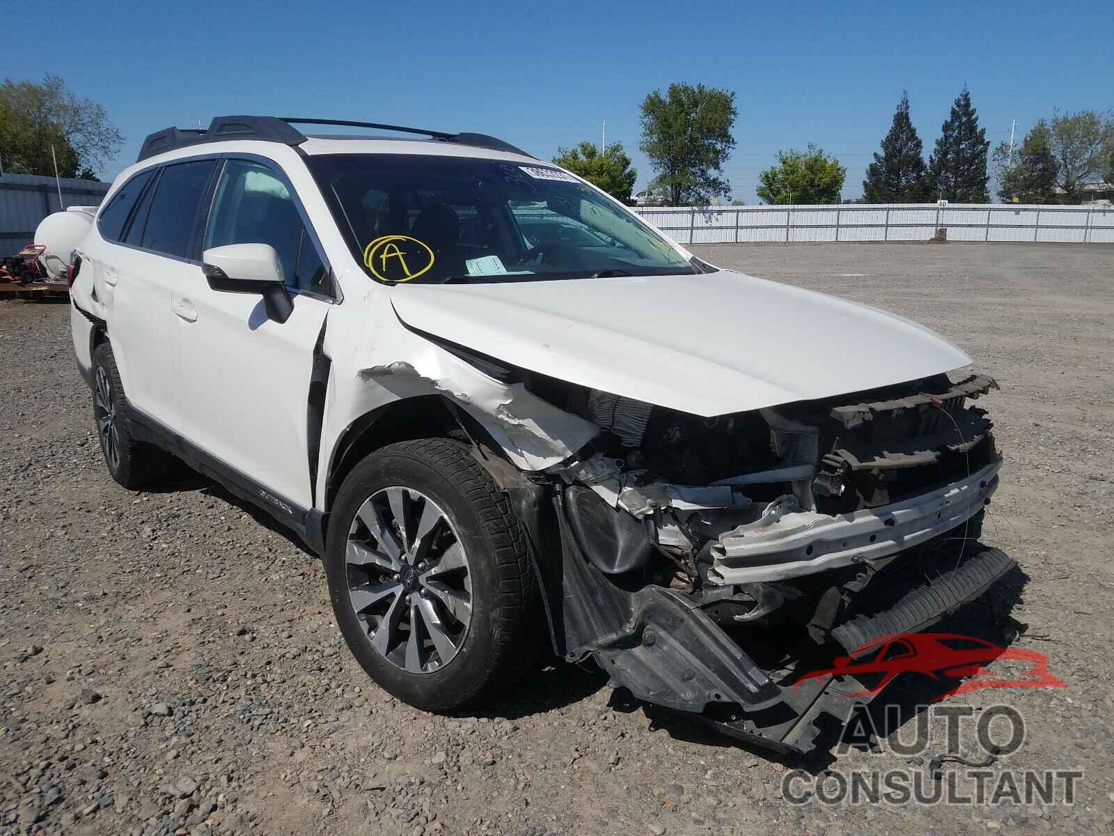 SUBARU OUTBACK 2016 - 4S4BSALC7G3238950