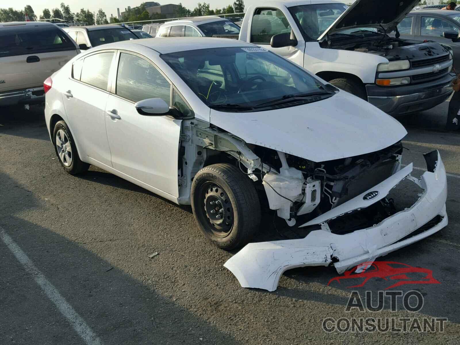 KIA FORTE 2016 - KNAFX4A64G5550215