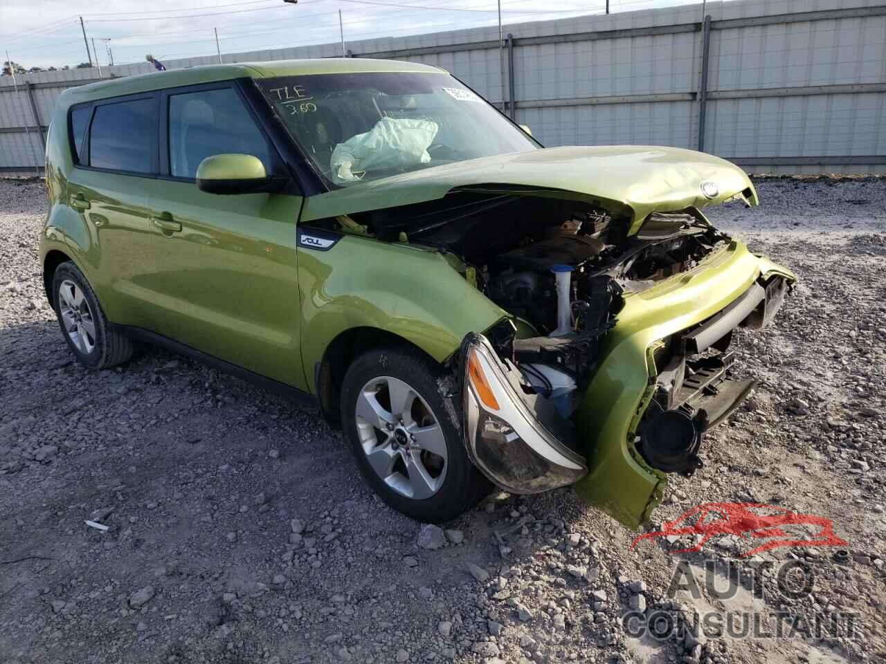 KIA SOUL 2017 - KNDJN2A22H7880610