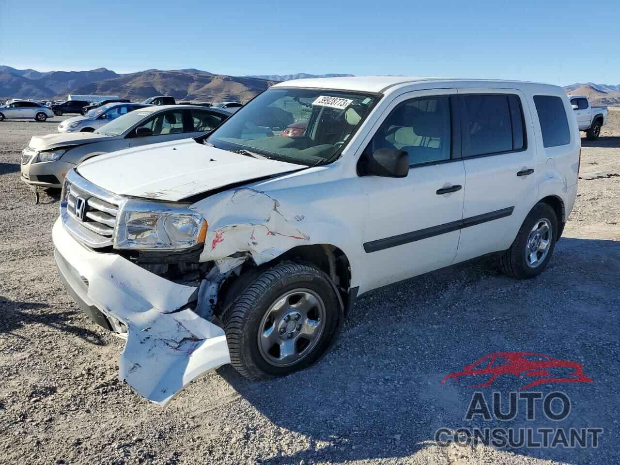 HONDA PILOT 2015 - 5FNYF4H21FB072351
