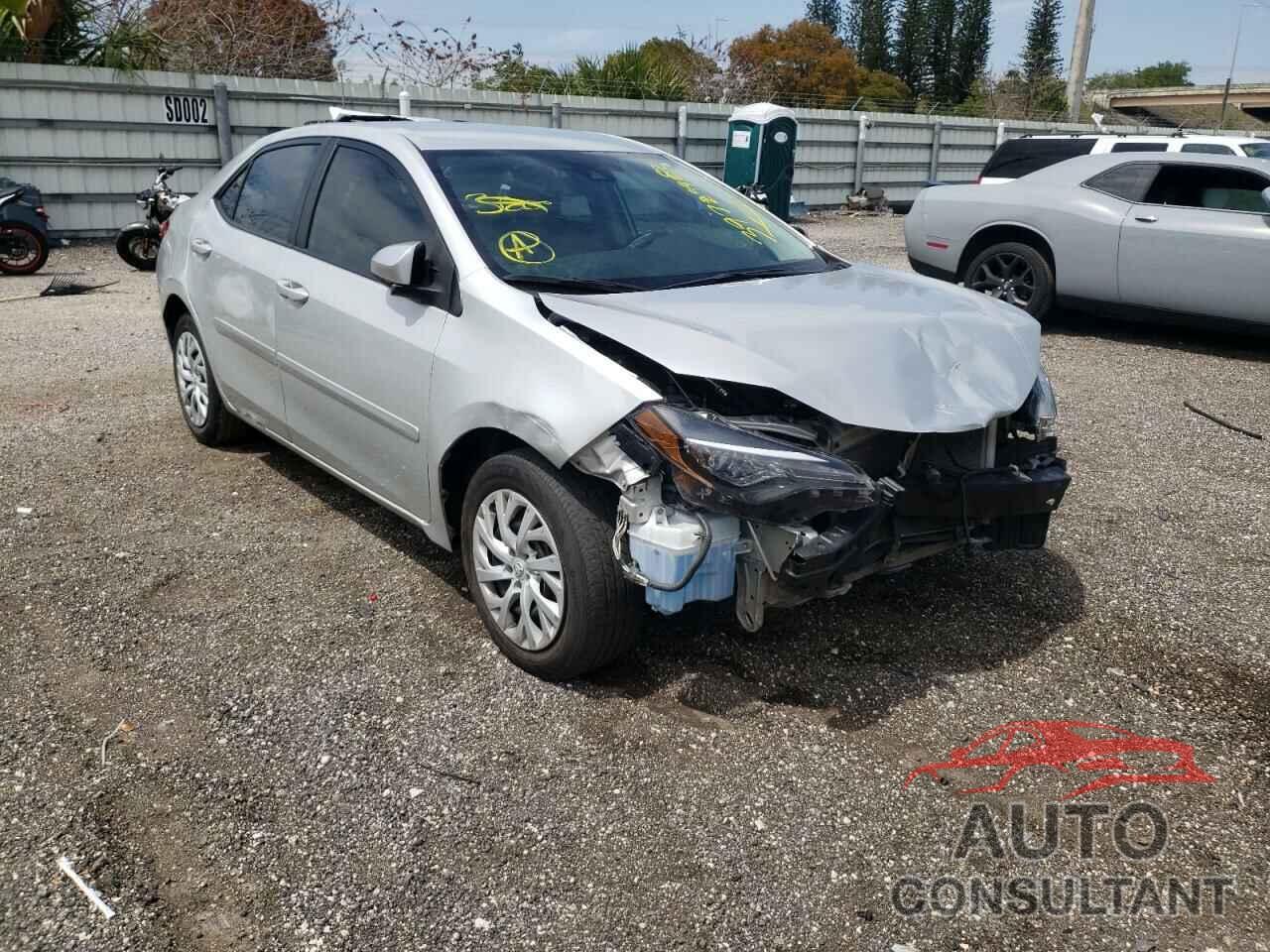 TOYOTA COROLLA 2019 - 5YFBURHE8KP882173