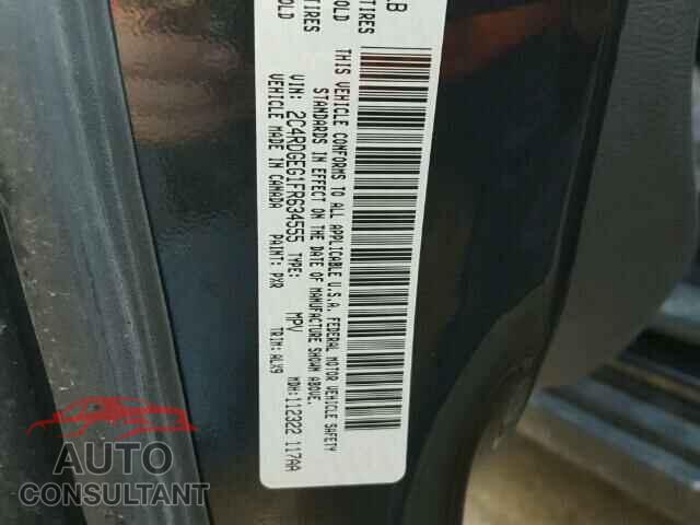 DODGE CARAVAN 2015 - 2C4RDGEG1FR634555