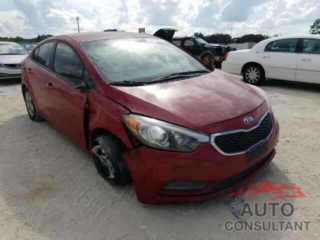 KIA FORTE 2016 - KNAFK4A67G5457686