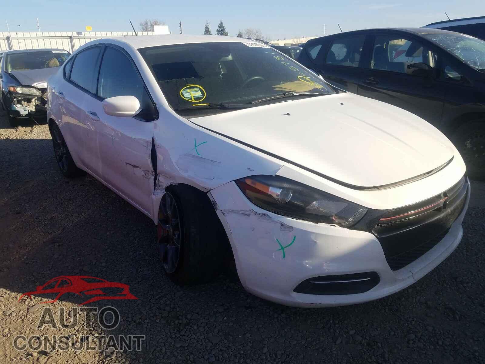 DODGE DART 2016 - 1C3CDFAA2GD752625