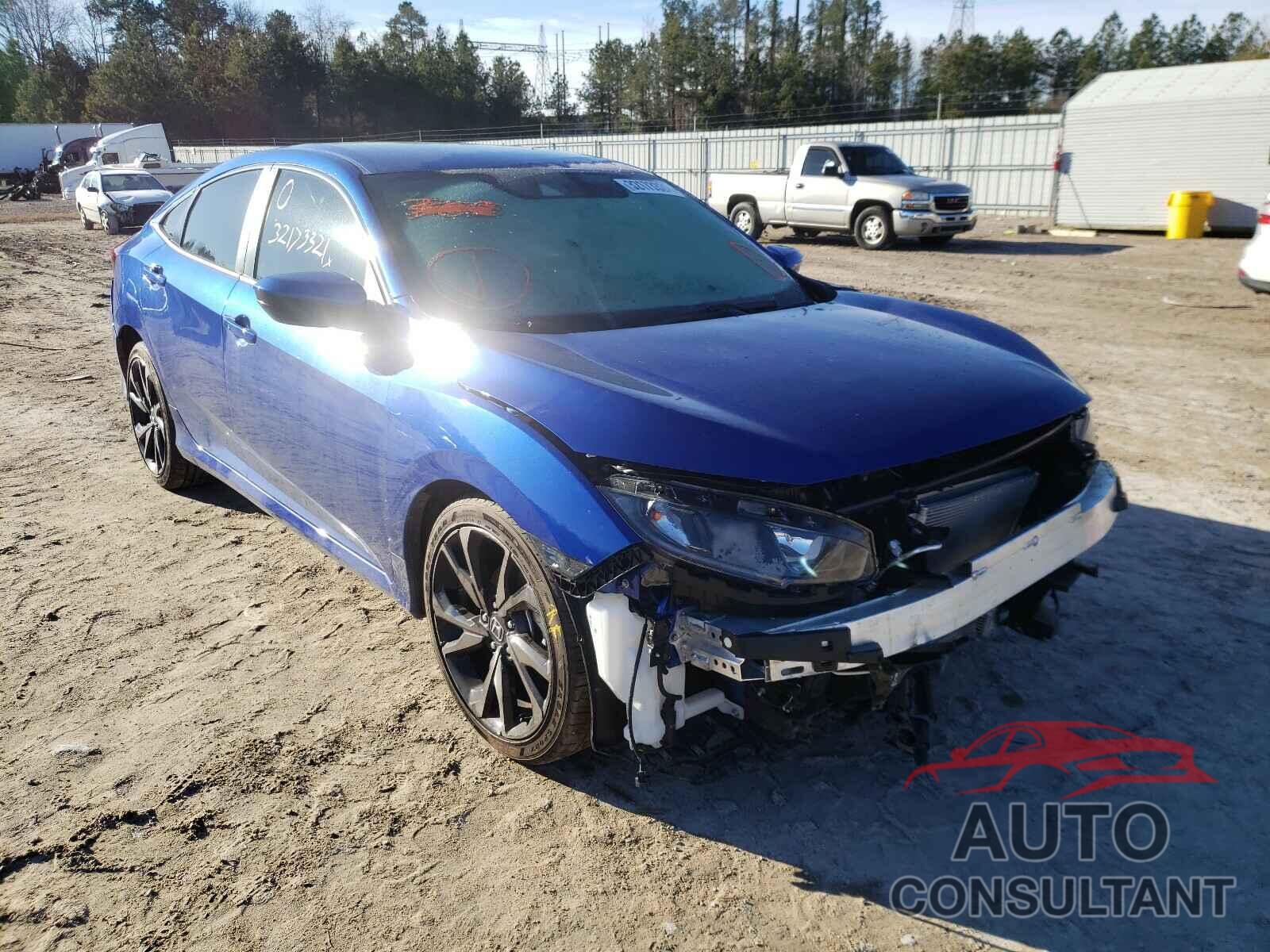 HONDA CIVIC 2020 - 5NPD84LF3JH257742