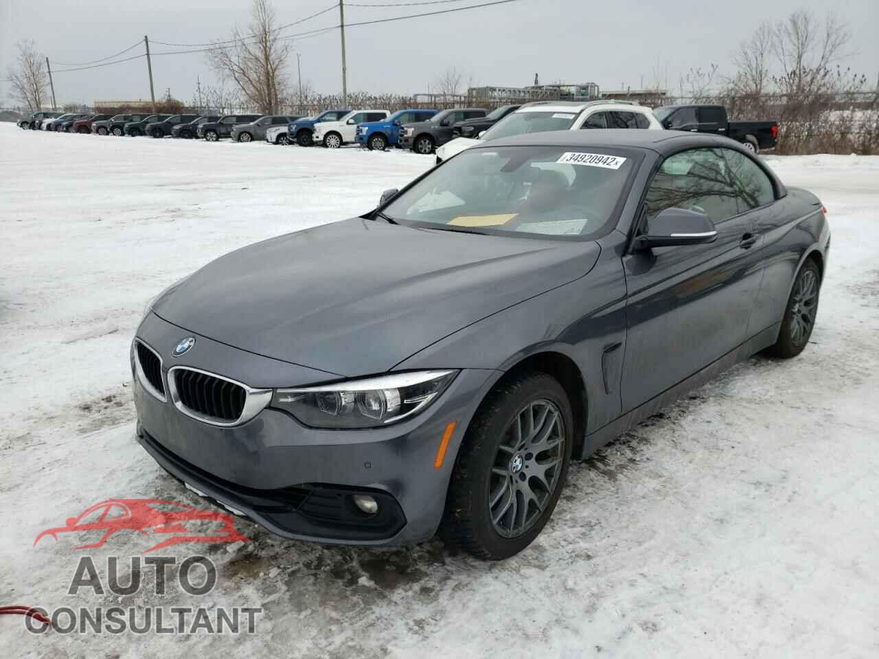 BMW 4 SERIES 2018 - WBA4Z3C53JEC57772