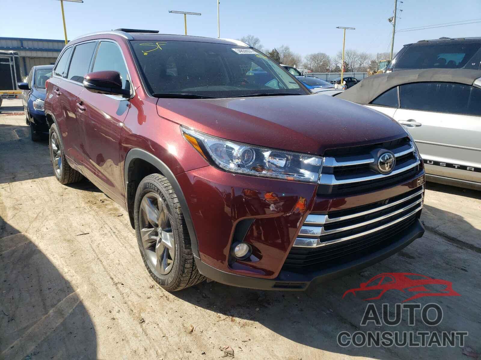 TOYOTA HIGHLANDER 2018 - 5TDDZRFH0JS813345