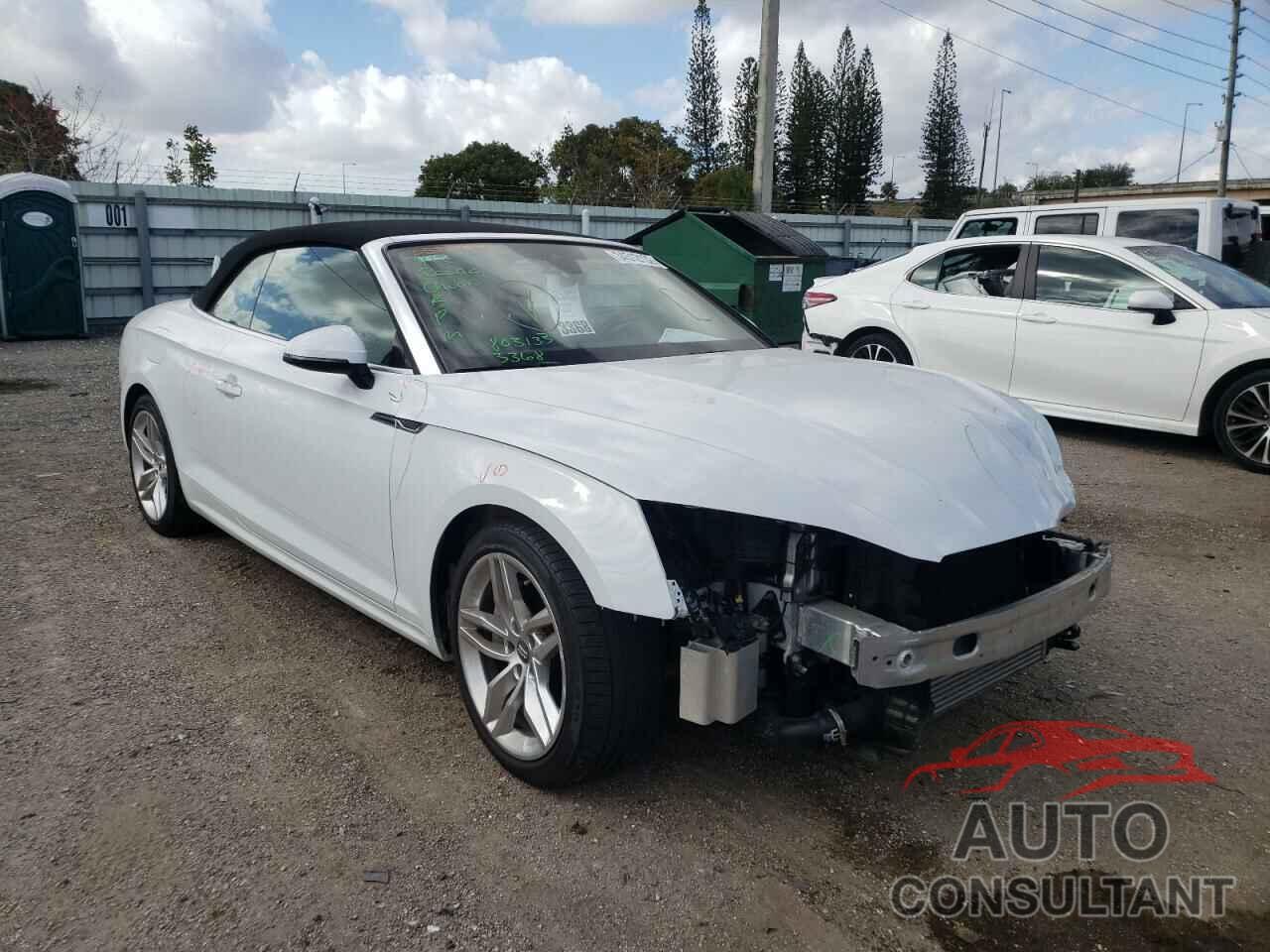 AUDI A5 2019 - WAUYNGF51KN009308