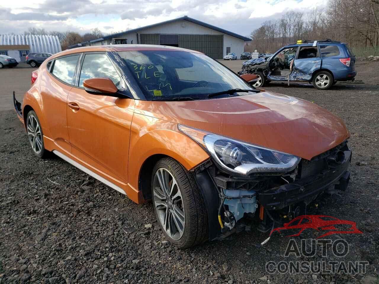 HYUNDAI VELOSTER 2016 - KMHTC6AE6GU267093