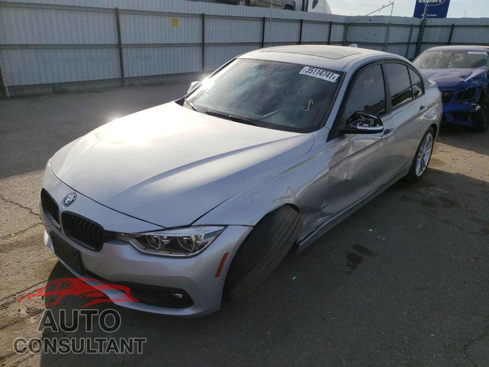 BMW 3 SERIES 2018 - WBA8E1G53JNU88907