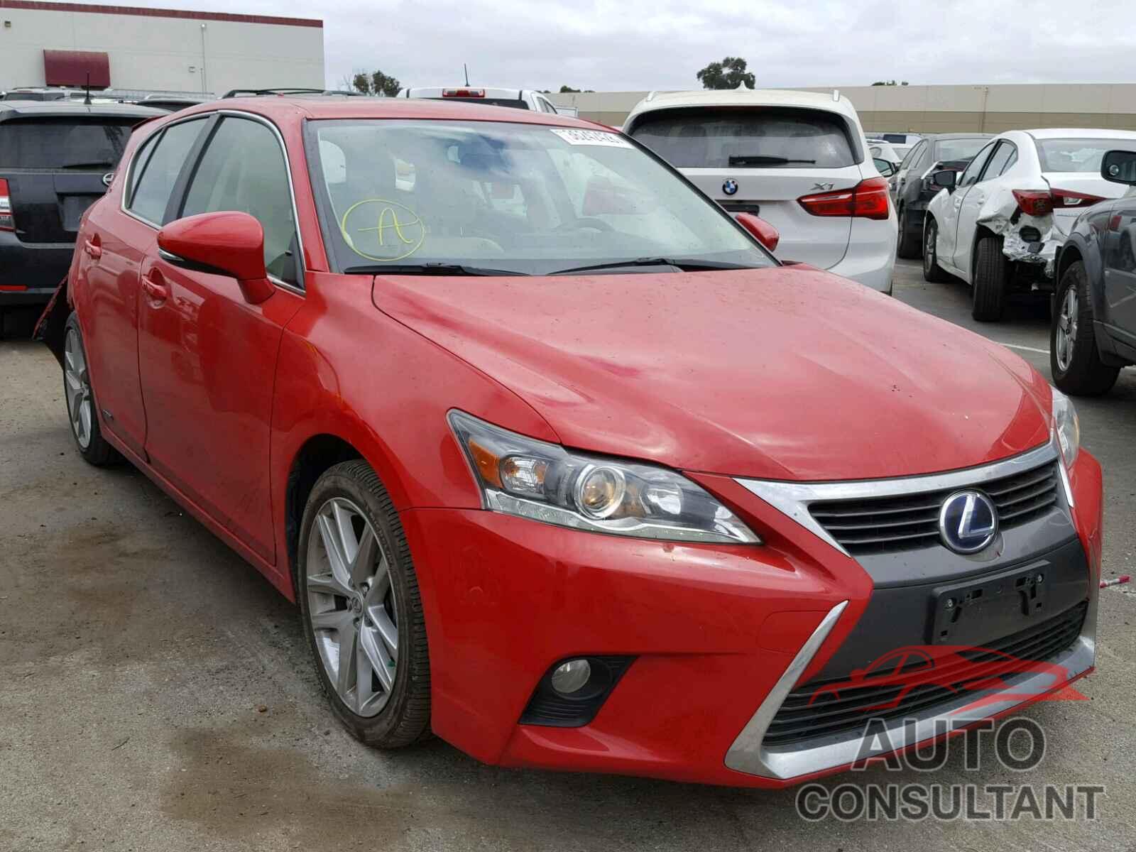 LEXUS CT 200 2016 - JTHKD5BH4G2274747