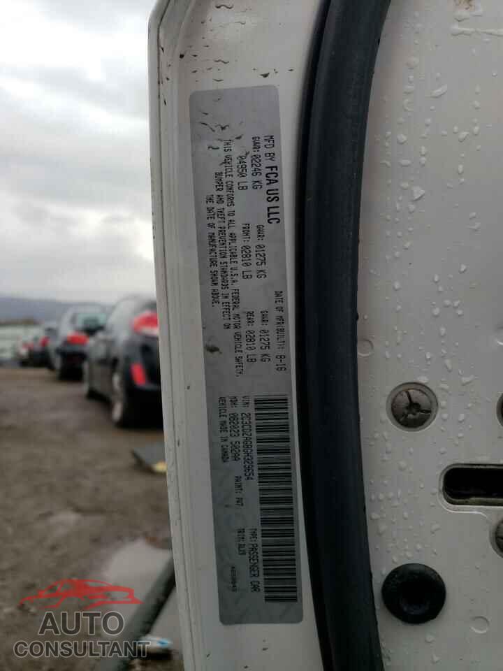 DODGE CHALLENGER 2016 - 2C3CDZAG8GH329654