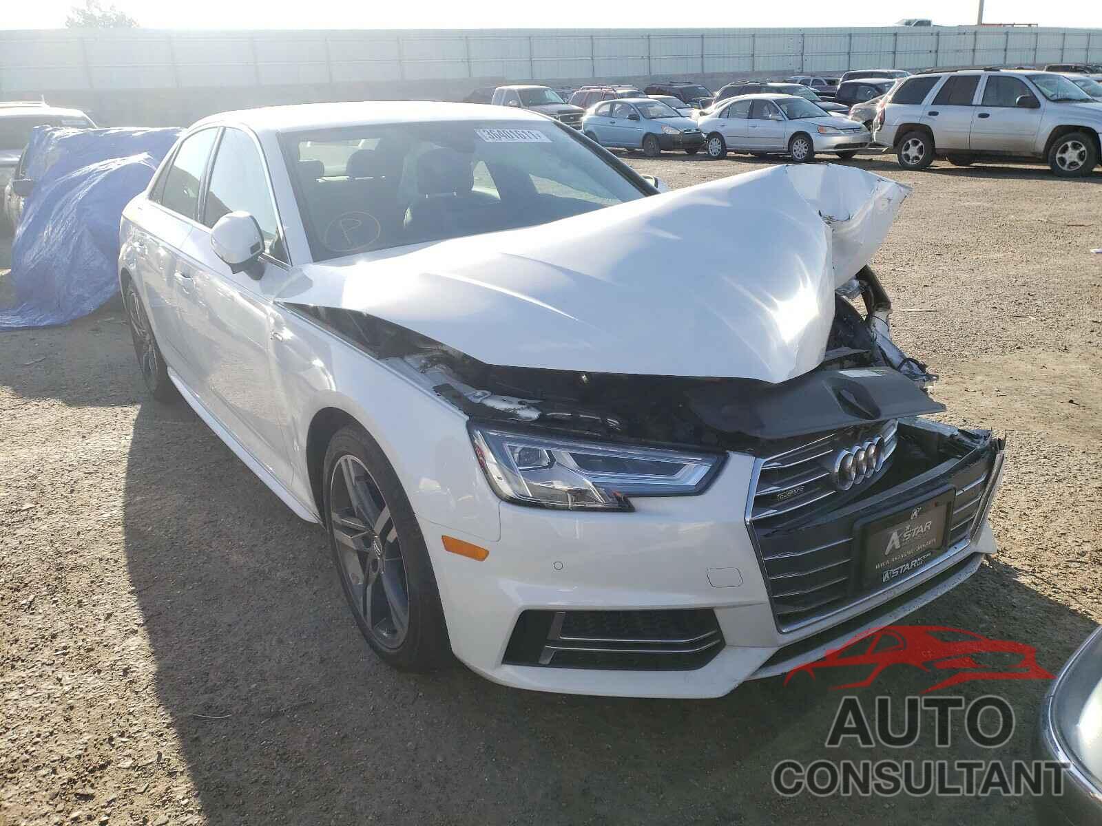 AUDI A4 2018 - WAUENAF49JN001835