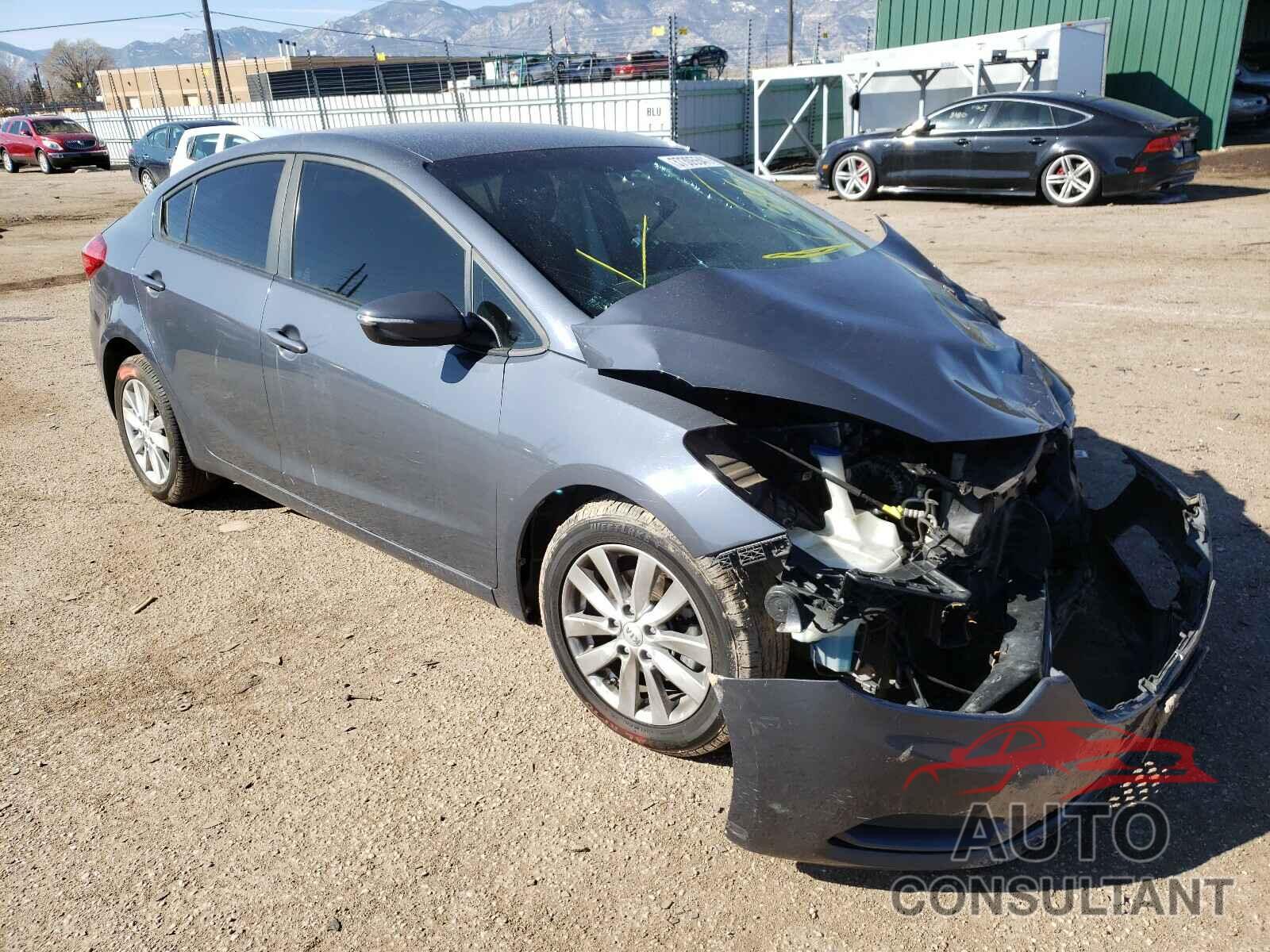 KIA FORTE 2016 - KNAFX4A63G5603678