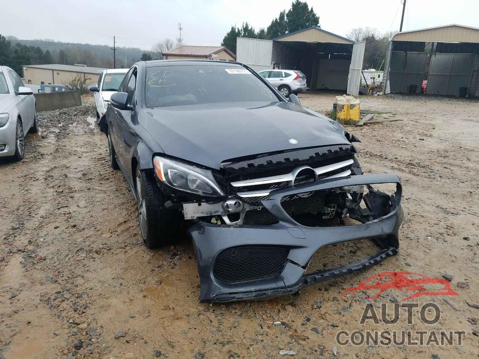 MERCEDES-BENZ C CLASS 2016 - WDDWF4KB7GR136541