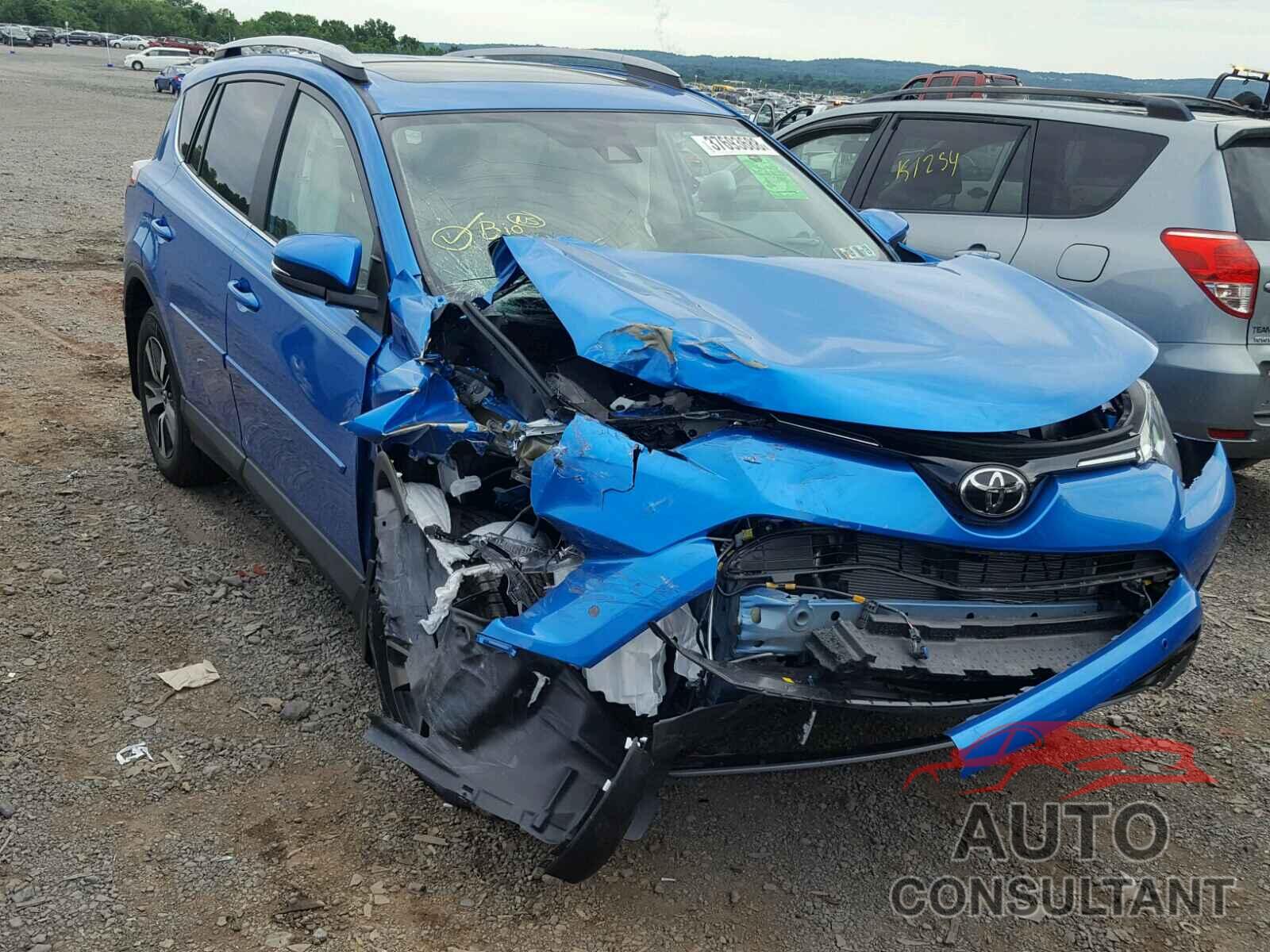 TOYOTA RAV4 XLE 2017 - 2T3RFREV0HW644782