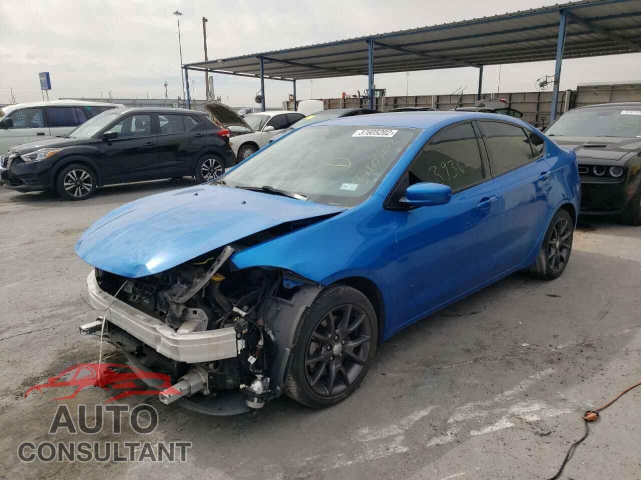 DODGE DART 2016 - 1C3CDFAA9GD531524