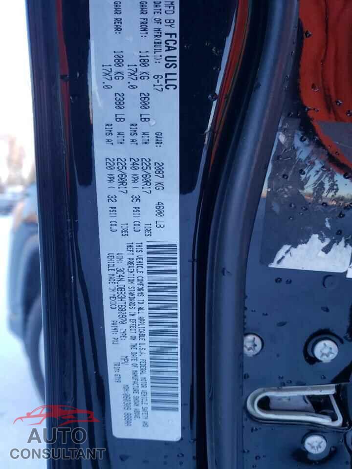 JEEP COMPASS 2017 - 3C4NJDBB3HT680970