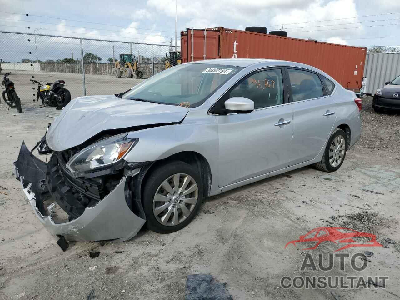 NISSAN SENTRA 2019 - 3N1AB7AP8KY378291