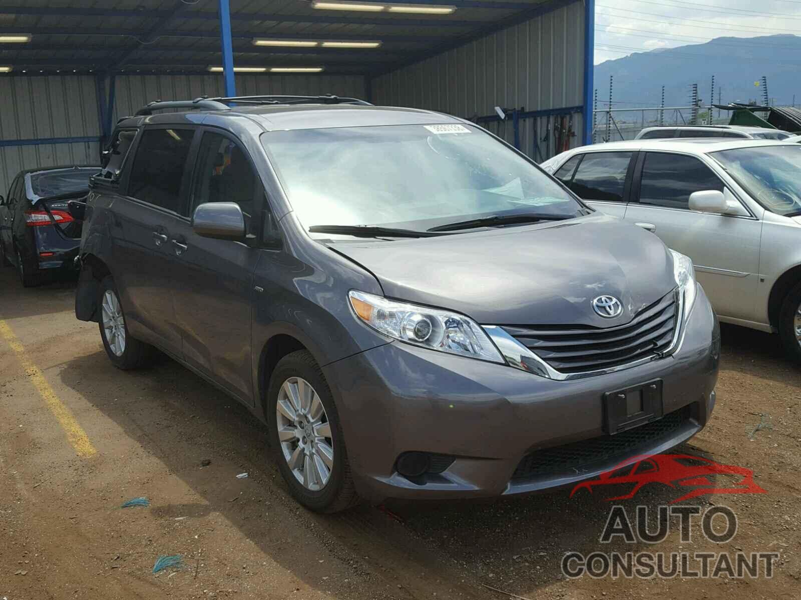 TOYOTA SIENNA 2017 - 5TDJZ3DC5HS158505